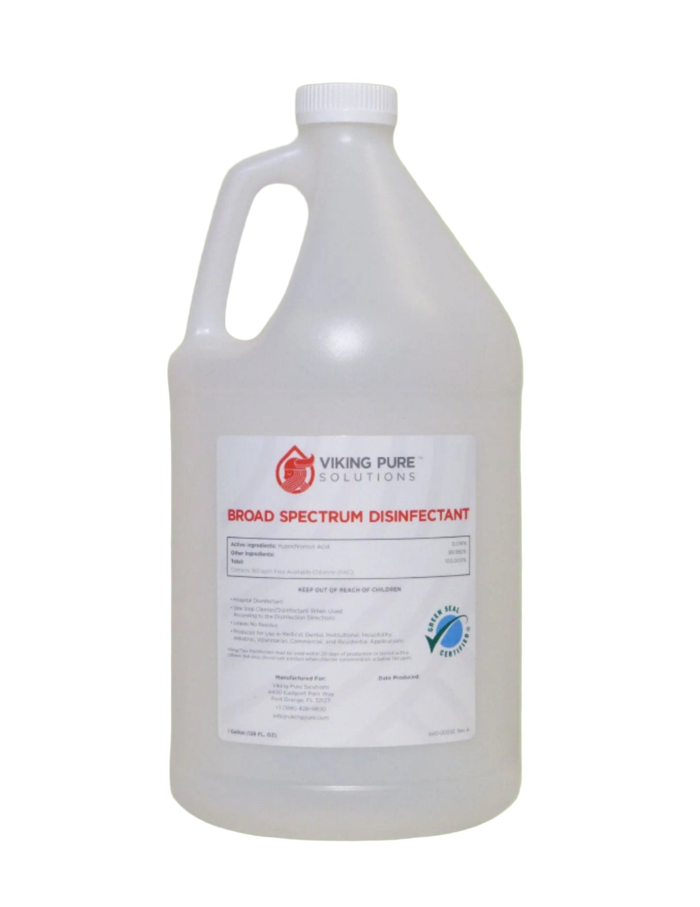1 gallon - EPA Disinfectant Hypochlorous