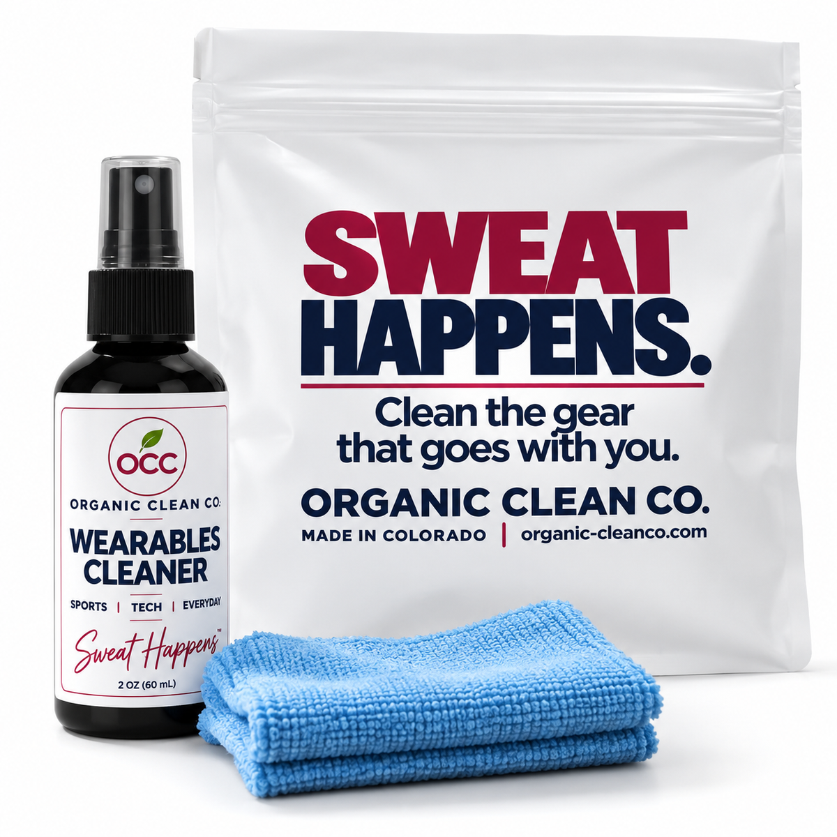 "Sweat Happens" Clean Kit